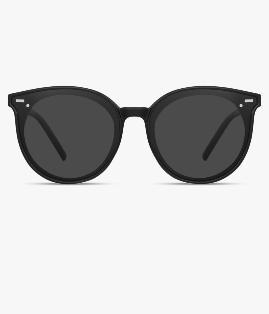 Livho Polarized Sunglasses, Retro & Oversized Shades for Women with Round Lenses