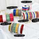 2 x TONIFUL 1 Inch x 50yd Light Pink Satin Ribbon Thin Solid Fabric Ribbon for Gift Wrapping, Floral Bouquets, Bows and Craft Making, Christmas Valentines Birthday Wedding and Party Decoration