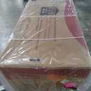 Rubbermaid Large Vertical Resin Outdoor Storage Shed With Floor (6.2 x 4.6 Ft), Weather Resistant, Beige/ Brown, Organization for Home/ Backyard/ Garden Tools/ Lawn Mower/ Bike Storage/ Pool Supplies