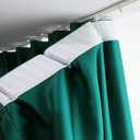 Pleat Tape for Curtain Heading Vintage Style Cotton and Polyester White Small Size (2.8IN x 20Yards)