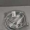 Steam Dryer Hose Installation Kit - 6 Ft 90 Degree Elbow Stainless Steel Hose,1ft Inlet Adapter And Y Connector,Fits All Normal Household Water Supply Lines by TOMOON