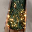 National Tree Company Pre-Lit Artificial Full Christmas Tree, Green, Dunhill Fir, White Lights, Includes Stand, 9 Feet