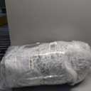 JOLLYVOGUE Dog Bed, Calming Anti-Anxiety Large Dog Bed, Fluffy Donut Cushion for Medium and Large Pets (27"/30"/36") (01 - Light Grey)