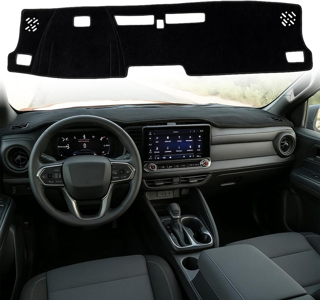 Dashboard Cover fit for Chevy Chevrolet Colorado 2023 2024 2025 2026 Dash Cover Nonslip Dash Mat Pad Protector Interior Accessories