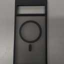 Google Pixel 6 Case with MagSafe & Military Grade Protection, Translucent Matte, Anti-Fingerprint, Slim Silicone Bumper, Black