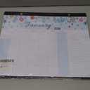 Calendar 2026-2027, Monthly Desk Calendar from Jan 2026 to Jun 2027, 15" x 12", Large Desktop Calendar Monthly, Perfect for Home or Office, Floral (Desk(15" x12 "）) Pack of 3