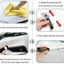 Crystal White Pearl(K1X) Touch Up Paint For Subaru Exact Match-Chips and Nicks 2 in 1 Car Paint Pen Scratch Rapair for Ascent/Impreza/Legacy/WRX/BRZ/Outback/Crosstek/Forester