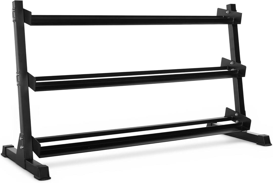 CAP Barbell Dumbbell Rack |5-35lb, 5-50lb or 5-75lb Dumbbell Storage | Multiple Options