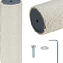 Dimaka Cat Scratching Post Replacement Pole 4.5 inches Diameter,15.7 inches Length,Natural Sisal Covered