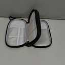 FYY Travel Cable Organizer Pouch Electronic Accessories Carry Case Portable Waterproof Double Layers All-in-One Storage Bag for Cord, Charger, Phone, Earphone Black