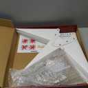 23" Plug-in Moravian Star Outdoor Light with Timer, Warm White 3D PVC Christmas Star IP44 Waterproof Hanging Decoration for Porch, Garden, Wedding, Indoor Holiday Display