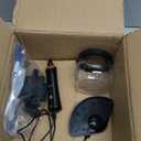 Electric Makeup Brush Cleaner and Dryer Machine - Super Fast Clean and Dry Make Up Brushes - Automatic Cosmetic Brush Spinner Washer Tools (Black)