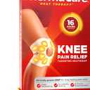 ThermaCare Knee Heat Wraps for Pain Relief, Heating Pads, 6 Count