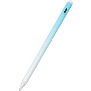 Stylus Pen for iPad 6th-11th Generation-2X Fast Charge Active Pencil Compatible with 2018-2025 Apple iPad Pro 11"/12.9"/M4, iPad Air 3/4/5/M2/M3,iPad mini 5/6 Gen-White Blue