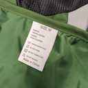 BRKURLEG Dog Raincoat for Small Medium and Large Dogs Waterproof Dog Rain Jacket Adjustable Hooded Dogs Raincoat Pet Rain Coat Poncho with Leash Hole, Reflective Strip, Green, M (M(Back Length14.1"))