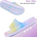 Youecci Cloud Slides for KidsShower Slippers Bathroom Pool SandalsBoys Girls Comfy Thick Sole SlippersSummer Non-Slip Beach Shoes, Size 35