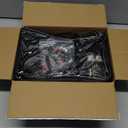 [Premium] 4'x6' Heavy Duty Cargo Net Stretches to 8' x 12', Extra Thick 10mm Cord Bungee Cargo Netting for Pickup Truck Bed, Roof Rack Net & 12 PCS Steel Carabiners