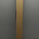 Joydeco Cordless Zebra Blinds (Pro), Dual Layer Light Control Zebra Blinds for Windows, Light-Proof Aluminum Cover, Free-Stop Roller Shades for Home & Office (Beige,34.5" W x 75" H)