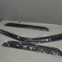 Rain Guard Wind Deflector Outside Mount Tape-On Window Visors Compatible with 1999-2016 Ford F-250 Super Duty Super/Crew Cab Sun/Rain Guard Window Deflector 94953