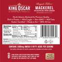 King Oscar Mackerel in Olive Oil with Lemon, 4.05 Ounce Cans (Pack of 12), Skinless & Boneless, Wild Caught Canned Mackerel (Packaging May Vary) (EXP 11/07/30)
