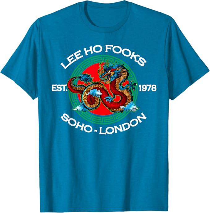 Lee Ho Fooks Chinese Restaurant T-Shirt, XL, Blue