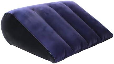 WHZHAOCAI Portable Wedge Pillow Inflatable Cushion - Body Positioners for Legs and Back Support for Sleeping,Reading and Rest,Use in Bed, Travel, Camping Or Office，Fast Inflating Deflation