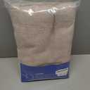 MIULEE Natural Beige Linen Curtains 84 Inch Length 2 Panels for Bedroom Living Room, Soft Linen Textured Window Drapes Semi Sheer Light Filtering Back Tab Rod Pocket Farmhouse Burlap Look Decor