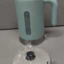 OVENTE 1.8L Electric Kettle, 1500W Fast Boiling Heater for Coffee or Tea, BPA Free, Easy to Fill Lid, Water Level Window, Auto Shut-Off, Boil-Dry Protection and Removable Filter, Blue KP413LBL