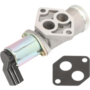IAC Fuel Injection Idle Air Control Valve for Ranger 1990-1994, Aerostar 1990-1995, F-150 1987-1991, F-250 1986-1993, Navajo 1991-1994, Replace AC23, 17119297, E7TZ-9F715-A, E7TE-9F715-FA