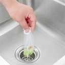 Kitchen Sink Strainer Mesh Bag, Disposable Strainer Mesh Bags, Disposable Anti Clogging Sink Strainer Mesh Bag, for All Home Sink Strainers, 200 Pieces Sink Filter Bags