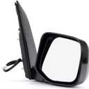 For Honda Odyssey 2011 2012 2013 Door Mirror Passenger Side | Manual Folding | Power | Heated | Light Textured | EX/EX-L Model | Replacement For 76200TK8A11ZA | HO1321263