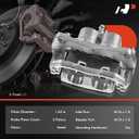 A-Premium Disc Brake Caliper Assembly with Bracket Compatible with Select Subaru Models - B9 Tribeca, Forester, Legacy, Outback, WRX, H4 2.0L 2.5L, H6 3.0L 3.6L - Front Driver and Passenger Side
