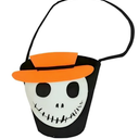 KoovDem Halloween Trick-or-Treat Bags, Small Halloween Tote Bags with Handles, Trick-or-Treating - Style 7 