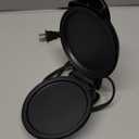 Dash Mini Maker Griddle - Compact Griddle for Creative Homemade Treats - Nonstick Surface, Quick Heat-Up System & Space-Saving Design - Black