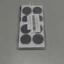 Appliance Casters - Furniture Sliders & Appliance Rollers for Kitchen, Coffee Machine, Blender, Oven - Helps Mom or Wife Easily Solve Countertop Sliding (Black, 8pcs)