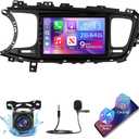 [2+64G] for KIA Optima K5 2013 2014 2015 DSP Audio - 9 inch HD Touchscreen Android 13 Car Radio - Wireless Carplay & Android Auto, GPS, WiFi, Mirror Link, DSP+EQ, SWC + AHD Backup Camera