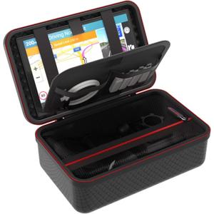 Digicharge Carry Case for 8'' GPS Garmin Drivesmart 86, RV 895, RV 890, Dezl OTR810, Dezl OTR800 8 Inch GPS Case with Storage for All Accessories Inc. Suction Mount