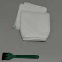 EZ SPARES 10pcs Replacements for Makita,T-03193 Cloth Vacuum Filter Hepa Kit Attachment,Makita Xlc02,LC01,Bcl180 Cordless Vacuums(White Non-woven fabric)