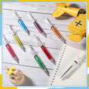 Estune 100 Pcs Syringe Retractable Nurse Pens Novelty Fun Multi Colors Medical Blood Ballpoint Pens Gifts for Nursing Student School Supplies Birthdays Doctor Pretend Party Favors(Classic Style)