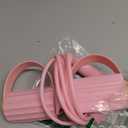 Multifunction Tension Rope, Pedal Resistance Band with Handle, 6-Tube Thickened High and Resilience Pedal Ankle Puller for Women Training, Pink