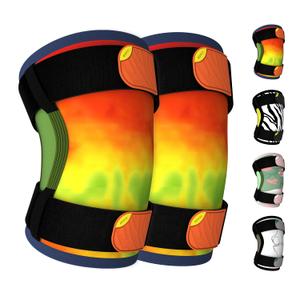aoFIT Knee Brace For Women Men 5mm for Fitness, Weightlifting M (1 Pair) | Knee Compression Sleeves, Non-Slip Neoprene with Adjustable Strap, , for Squats, Fitness, Weightlifting, and Powerlifting (M)