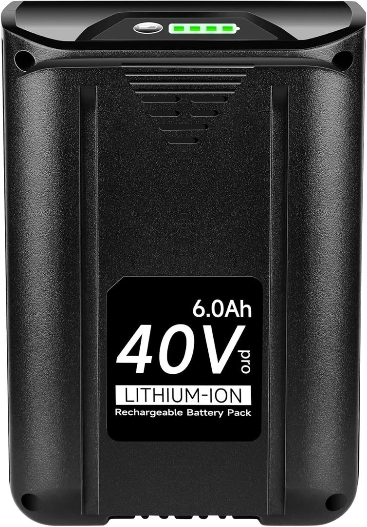 DSANKE 40V 6000mAh Battery Replacement for Kobalt 40Volt Lithium Ion Battery KB440-03 KB540C-06 KB540-06 KB2540C-06 KB640-03 KB240-06 KB640-06 KB245-06 KRC40-06 KB440C-06 KRC60 KRC40-06 KB240-06