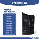 25550-6RF2B Steering Wheel Audio Control Switch Left Side Fit for Nissan Rogue Pathfinder 2021-2024 Replace 25550-6RF2C 25550-6RF2A