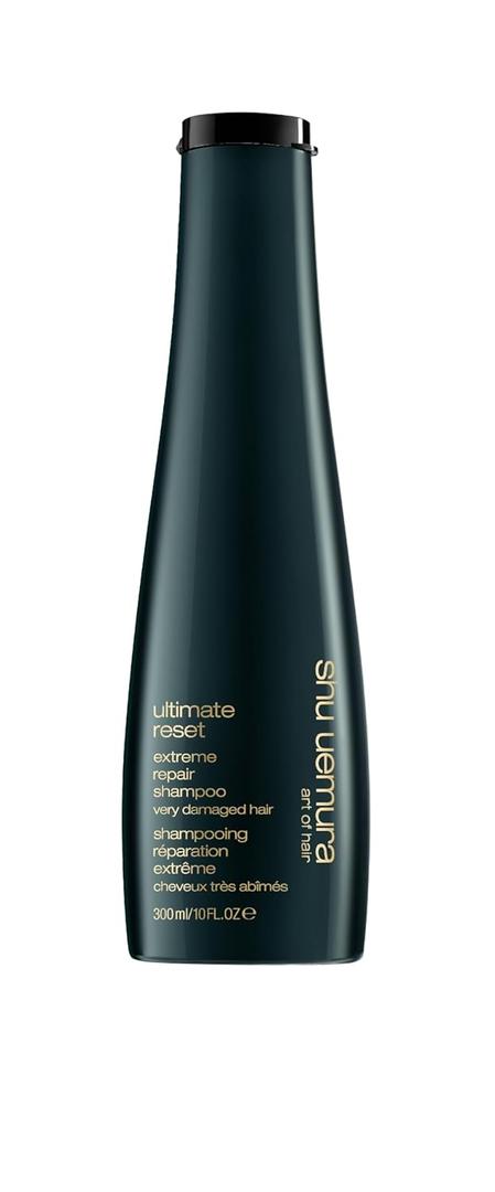shu uemura art of hair Ultimate Reset Extreme Hair Repair Shampoo - Strengthens to Reduce Breakage and Split Ends, Deeply Conditions and Nourishes Damaged Hair, With Japanese Rice Extract (10 Fl Oz (Pack of 1))