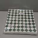 Elffloor Peel and Stick Floor Tile: 30pc 11.8 * 11.8in Self-Adhesive Waterproof Vinyl Flooring Green and White Tiles Sticker for Bathroom, Kitchen, Bedroom, Living Room