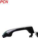 Front Right Exterior Door Handle Chrome with Black Painted Compatible with Kia Optima 2016-2019