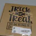 Halloween Trick or Treat Bags Candy Bucket Basket Decoration, Light Up Ghost Sweet Bags Multipurpose Reusable Goody Buckets for 2025 Halloween Party Decor Supplies Favors Gifts, 2 Pack