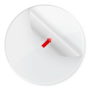 1/4" Thick Clear Round Acrylic Plexiglass Sheet - Transparent Circle Plastic Blanks - Non Glass - Ideal for Tabletops, Crafts and Cake Discs - 38" 1 pcs