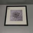 eletecpro 12x12 Picture Frames Set of 7 with Mat for 8x8 Photos or without Mat for 12x12, Square Gallery Wall Decor Collage for Picture Display, Weathering Brown Frame Set for Wall Hanging