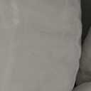 3.7 inch Thickened Orthopedic Dog Beds for Extra Large Dogs, Supportive Dog Sofa Bed with 28D Egg-Crate Foam, Removable Washable Cover, Waterproof Lining, Half-Round Design for Puppy,Senior,Sick (Grey)